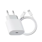Technovo Φορτιστής Με Καλώδιο Lightning Με Θύρα USB-C PD20W (TN-F031) Λευκός