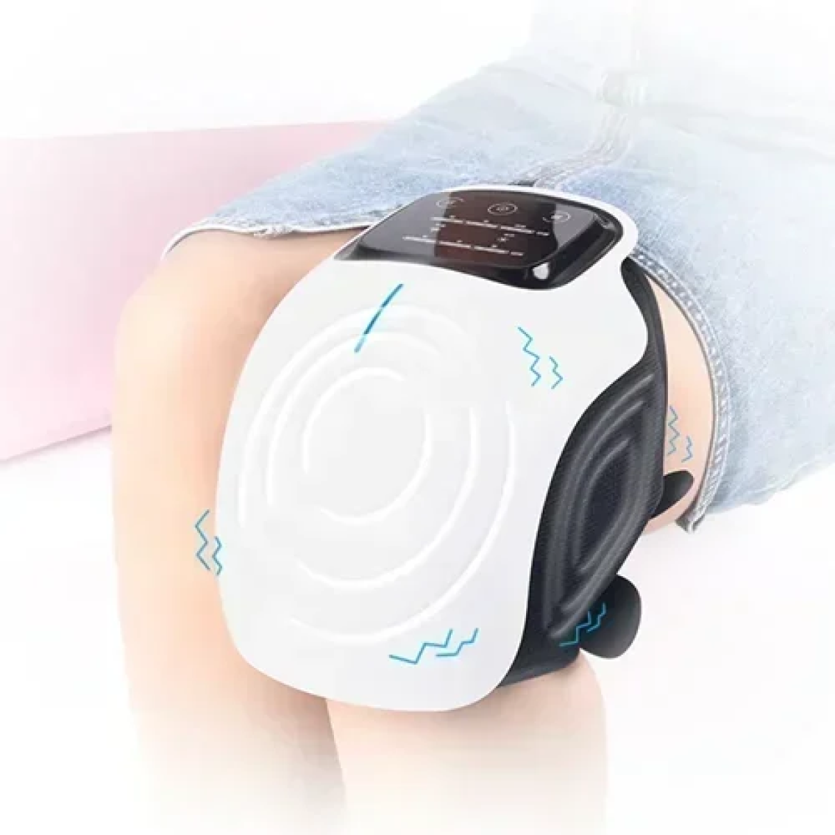 Θερμαινόμενη επιγονατίδα Knee Massager - λευκή - Image 6