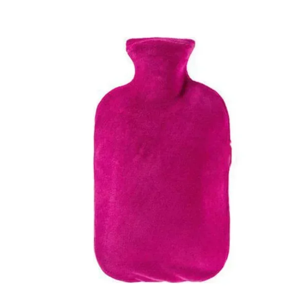 Θερμοφόρα Ζεστού Νερού Ροζ 35×21 Εκ. Με Fleece – Για Χαλάρωση Και Άνεση