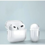 Θήκη Σιλικόνης Airpods 1+2 Gen Διαφανή