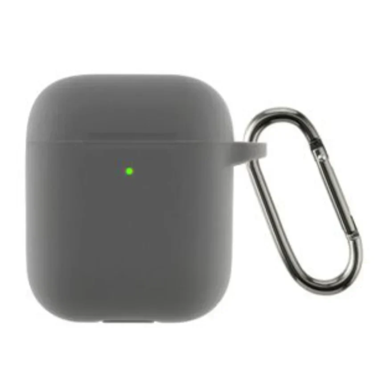 Θήκη Σιλικόνης Airpods 1+2 Gen Γκρι