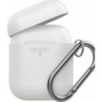 Θήκη Σιλικόνης Airpods 1+2 Gen Λευκή