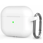 Θήκη Σιλικόνης Airpods 1+2 Gen Λευκή