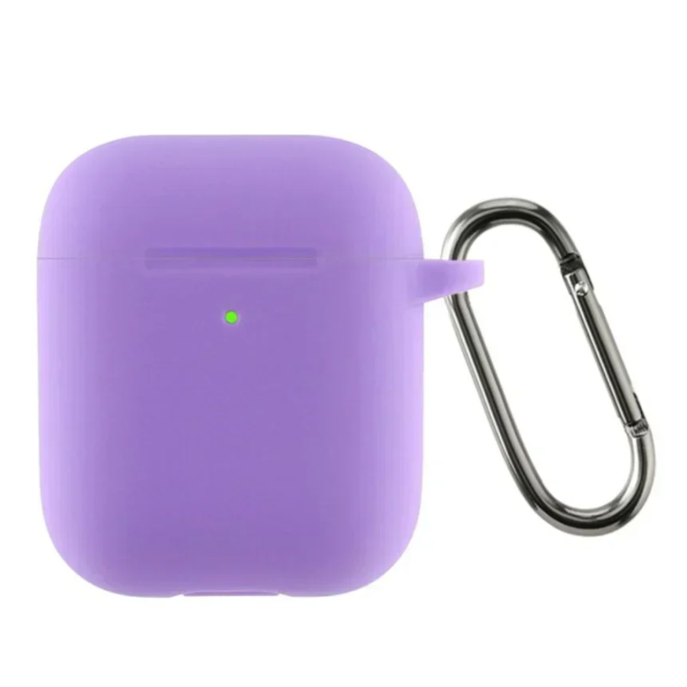 Θήκη Σιλικόνης Airpods 1+2 Gen Λιλά