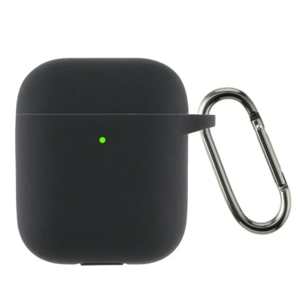 Θήκη Σιλικόνης Airpods 1+2 Gen Μαύρη