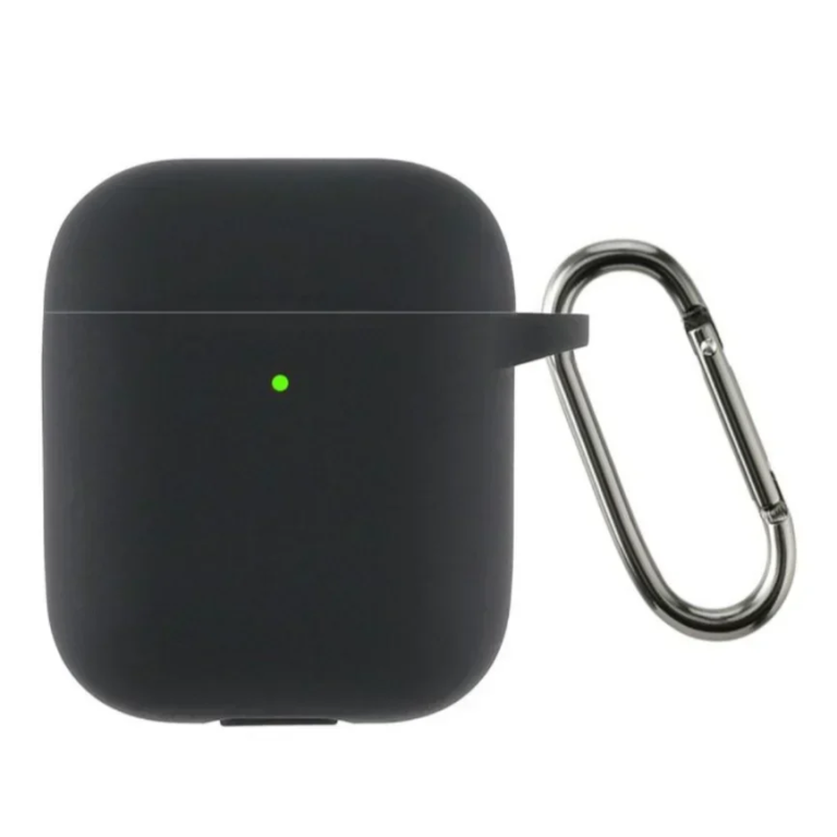 Θήκη Σιλικόνης Airpods 1+2 Gen Μαύρη