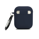Θήκη Σιλικόνης Airpods 1+2 Gen Σκούρο Μπλε
