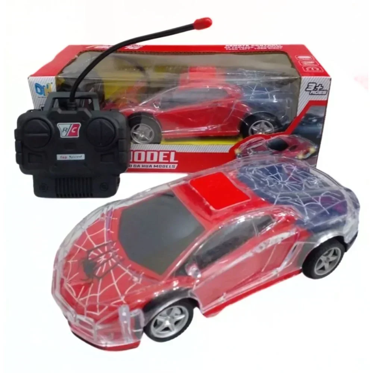 Τηλεκατευθυνόμενο Αυτοκίνητο Αγωνιστικό Spiderman 23x12x7cm