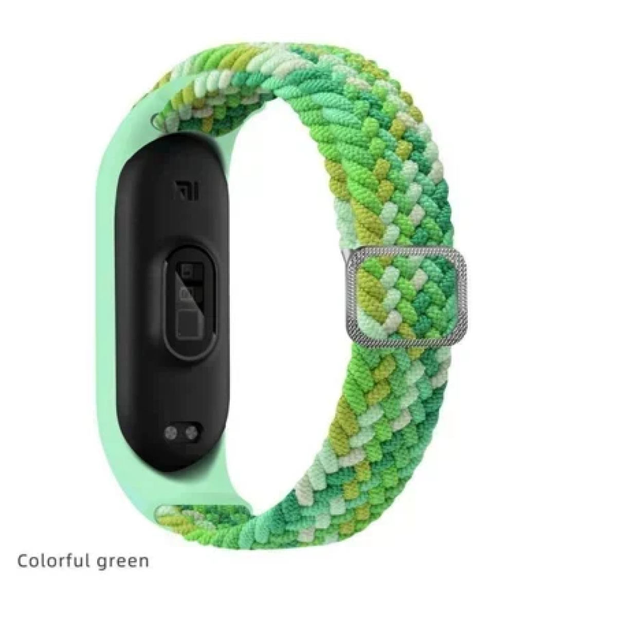 Universal Λουράκι Xiaomi Mi Band 4/5/6/7 Strap Star Πράσινο