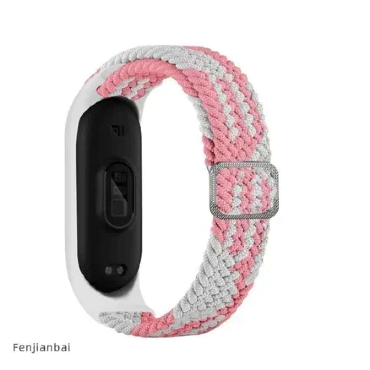 Universal Λουράκι Xiaomi Mi Band 4/5/6/7 Strap Star Ροζ Λευκό