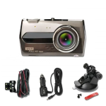 WDR Αυτοκινήτου Ευρυγώνια όραση Full HD 1080P με Οθόνη 4''