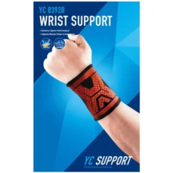 YC Support Περικάρπιο YC 8392B Μαύρο-Πορτοκαλί