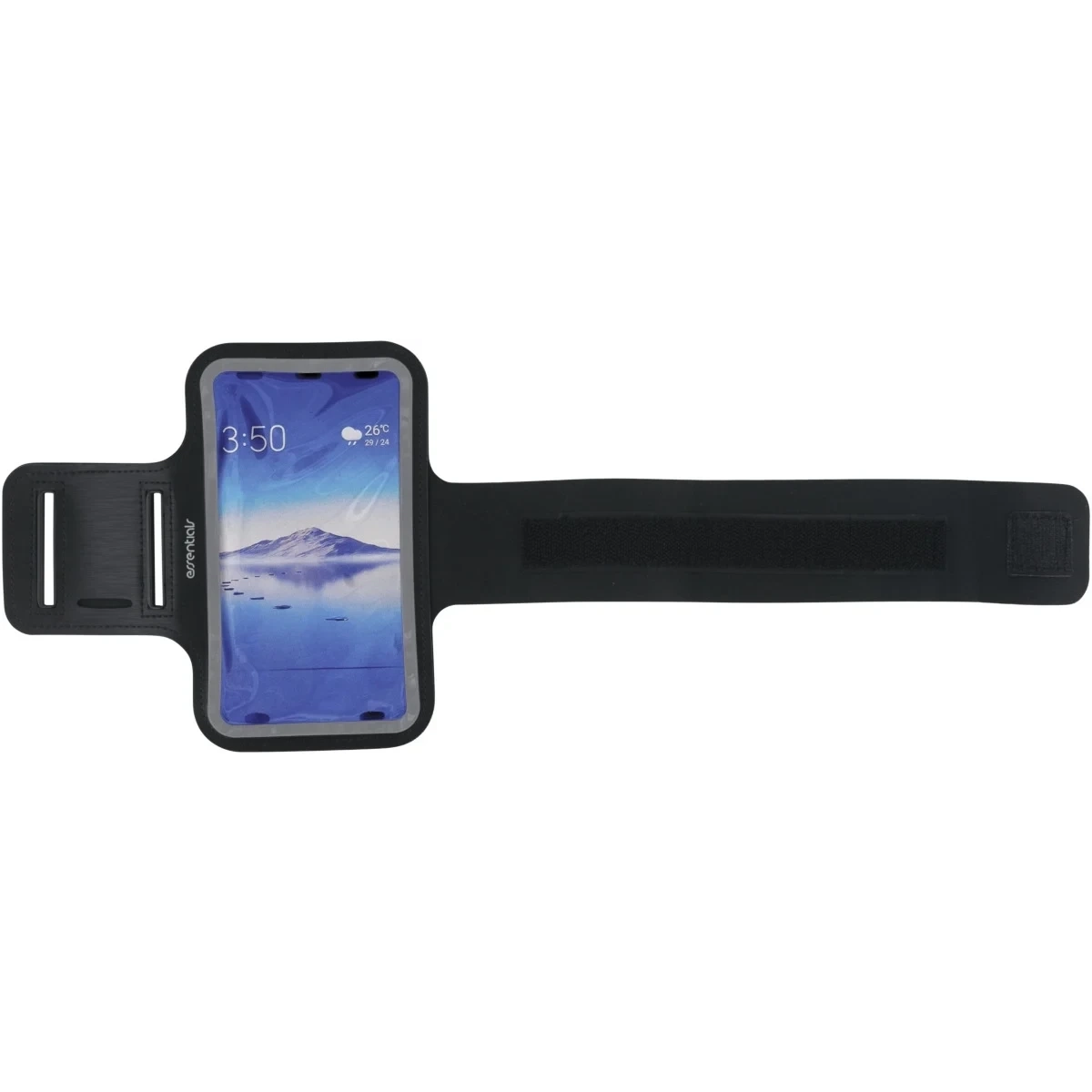 Essentials Universal Sport Θήκη Μπράτσου για Κινητά Μαύρη 1110576 - Image 2