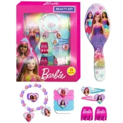 Σετ Αξεσουάρ Ομορφιάς 11τεμ Barbie 24x18x3