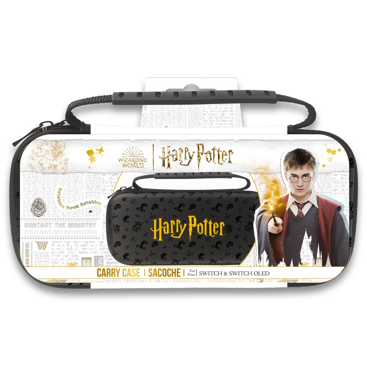 Freaks and Geeks Hardcase Θήκη Μεταφοράς Harry Potter XL για Nintendo Switch / Switch OLED Μαύρη 299254b - Image 3