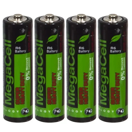 Μπαταρίες Απλές Μινιόν AA *  MegaCell MC-R6-4S