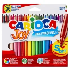 Μαρκαδόροι Carioca joy 2.6mm σετ=36χρωματα  Carioca 40616