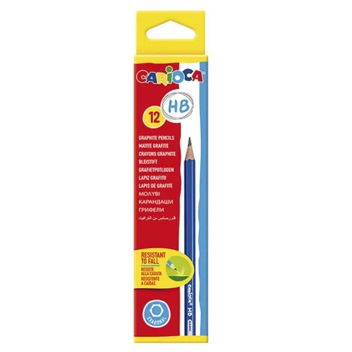 Μολύβια Carioca HB πακ=12τεμ No:HB Carioca 42798