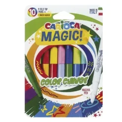 Μαρκαδόρος Carioca Magic σετ=10 Χρώματα  Carioca 42737