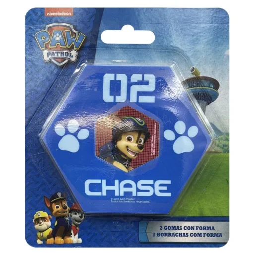Γόμες paw Patrol σετ=2τεμ  Paw Patrol