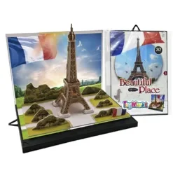 Μικρό Παζλ 3d Πύργος Άιφελ 23 τεμ 16x23cm ToyMarkt 891561