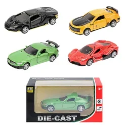 Die Cast Pull Back 1:60 Σούπερ καρ 12x6x5cm ToyMarkt 902316