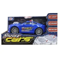 Οχημα Racing Cars Friction με φως + ήχο 20x11x9cm ToyMarkt 902358