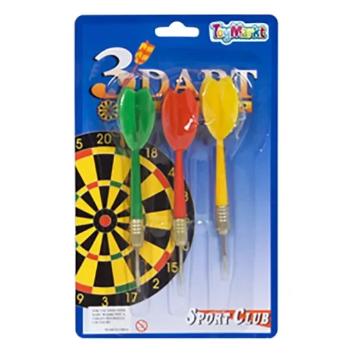 Βελάκια 3 τεμ σε Καρτέλα 11x17cm ToyMarkt 912263