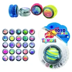 Yoyo (γιογιό) Πλανήτες με φως σε Καρτέλα 12x17cm ToyMarkt 913320