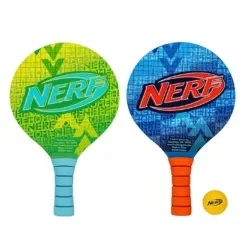 Nerf Sports 2 Ρακέτες με Μπαλάκι Paddle Ball Ρακέτες=37x23cm ToyMarkt 913508