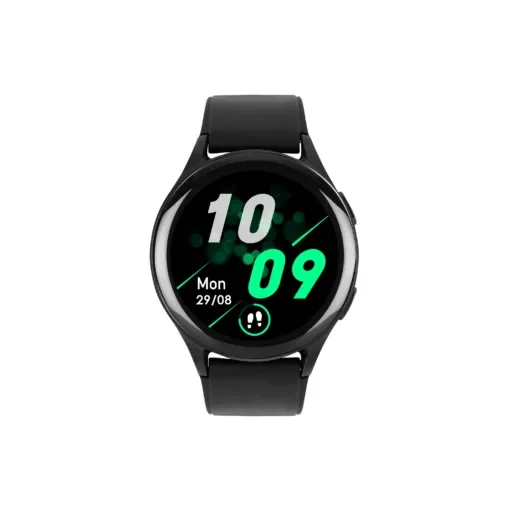 Smart Watch Tempus Pro 36mm Amoled Οθόνη με κυκλική θήκη αλουμινίου