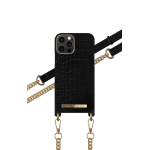IDEAL OF SWEDEN θήκη λαιμού iPhone 12/12 Pro Jet Black Croco IDNCSS20-I2061-207