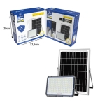 Αδιάβροχος ηλιακός προβολέας LED 3000W με πάνελ Jortan