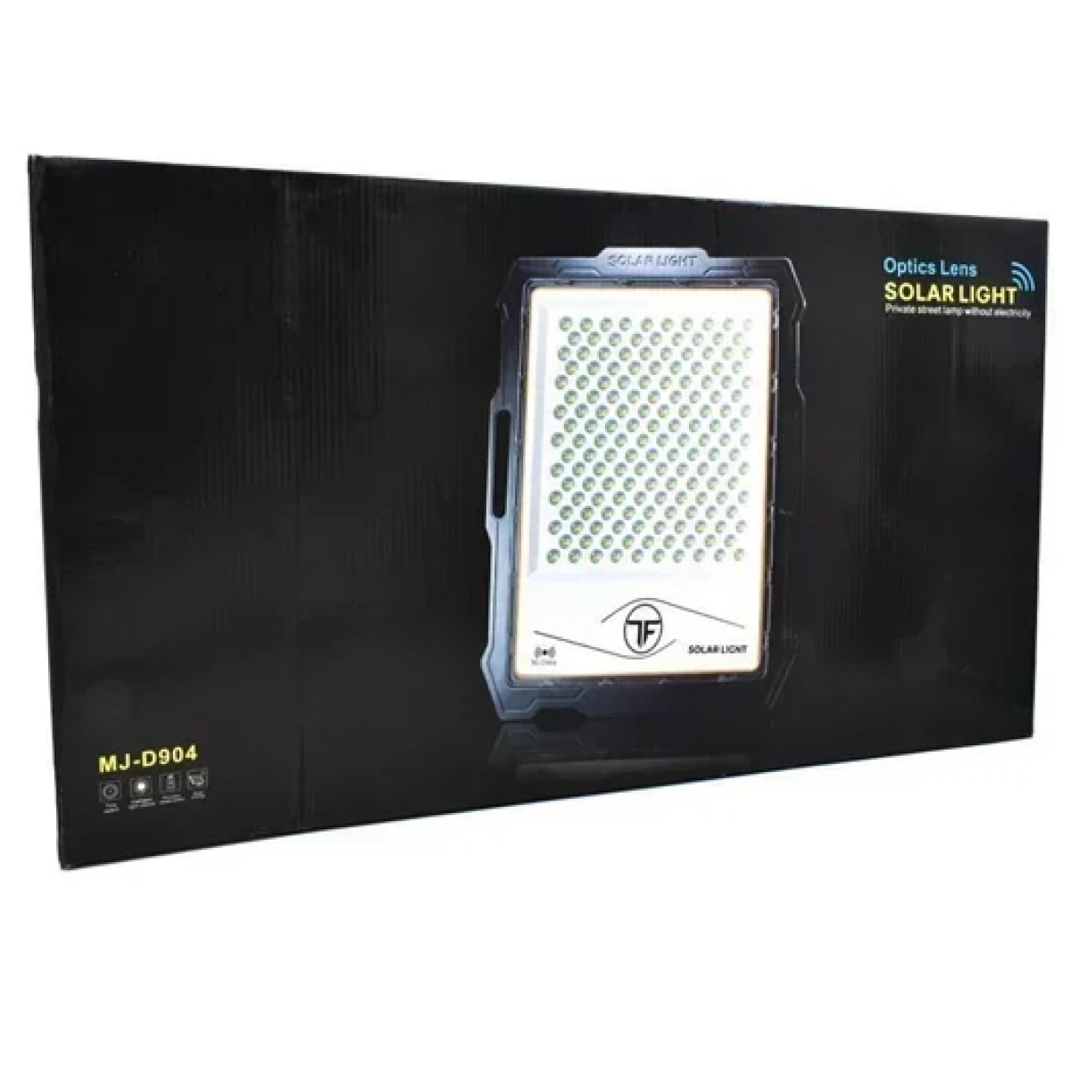 Αδιάβροχος ηλιακός προβολέας LED 600W με πάνελ MJ-D904 - Image 3