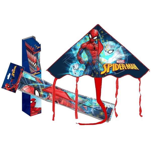 Χαρταετός Υφασμάτινος Spiderman 99x70cm Spiderman