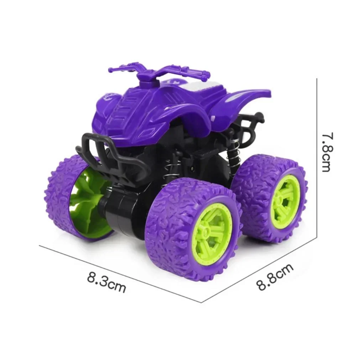 Αυτοκινητάκι Γουρούνα Pull Back 4x4 360° Πορτοκαλί