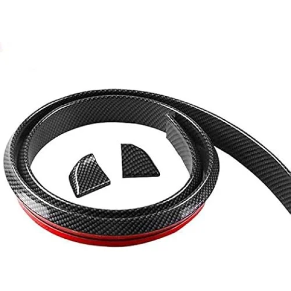 Αυτοκόλλητη ταινία Lip Spoiler προφυλακτήρα 1.5m Carbon