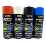 Ακρυλικό σπρέι βαφής 450ml SY-QJYP0225 μαύρο - Image 2