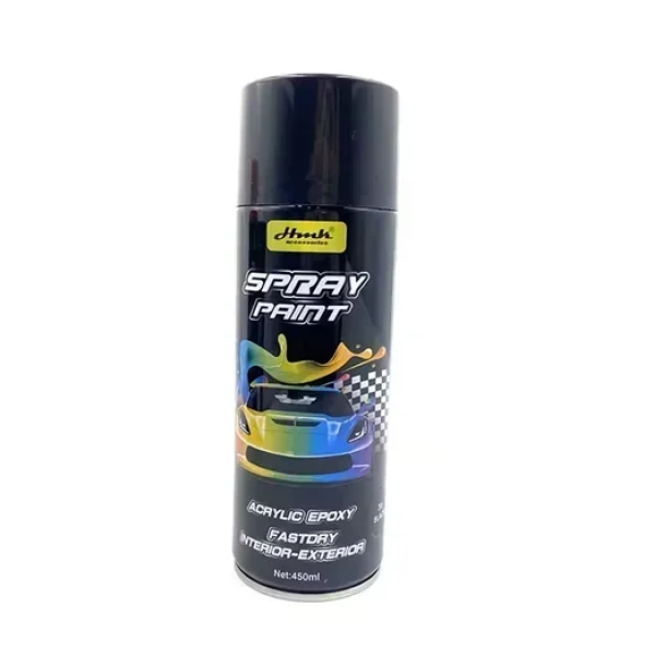 Ακρυλικό σπρέι βαφής 450ml SY-QJYP0225 μαύρο