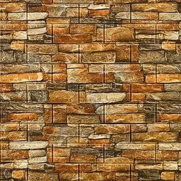Ανάγλυφη Ταπετσαρία Τούβλο 75cm x 70cm 1τμχ