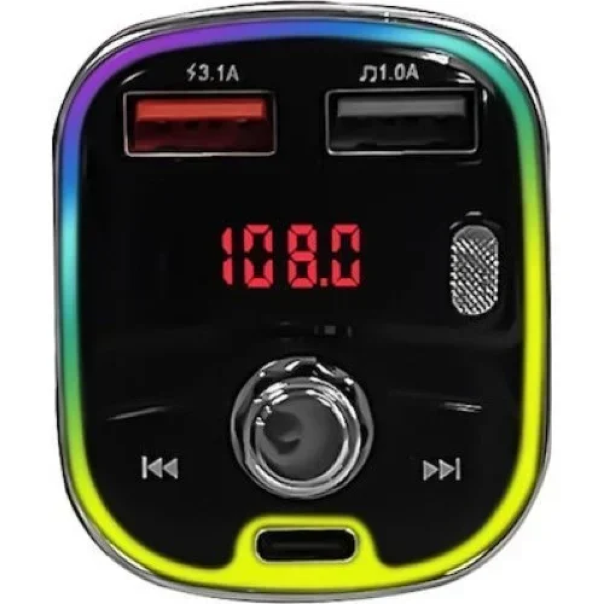 Andowl Πομπός αυτοκινήτου φορτιστής MP3 Player Q-C82