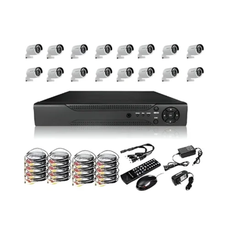 Andowl Σύστημα Παρακολούθησης 16 Καμερών με Καταγραφικό Q-S988