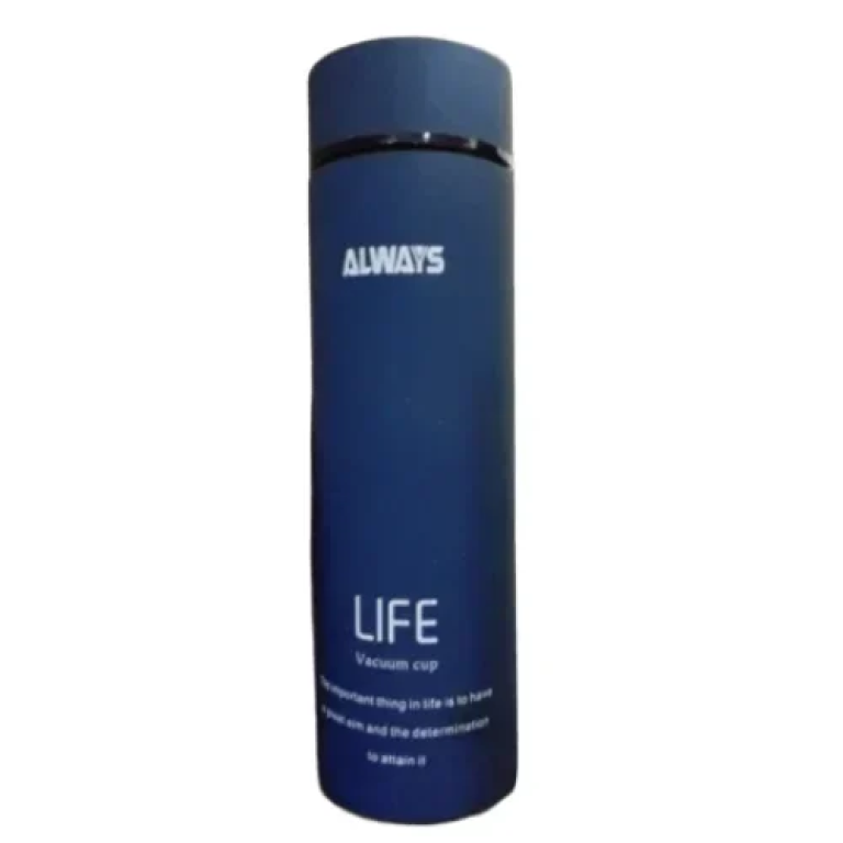 Ανοξείδωτο Παγούρι-Θερμός 450ml LIFE AL6918 Μπλε
