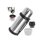 Ανοξείδωτο Παγούρι-Θερμός 500ml Ασημί AL500T