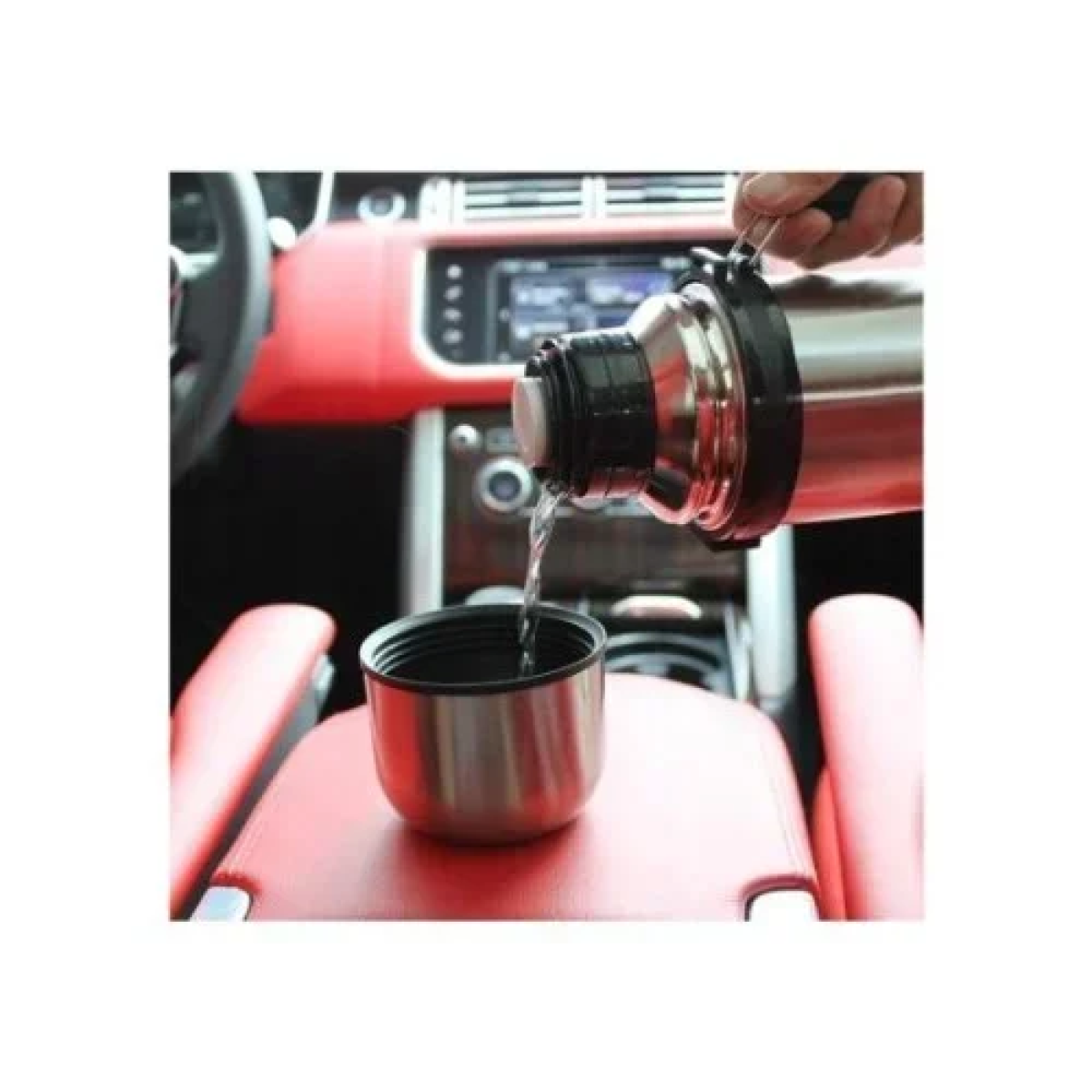 Ανοξείδωτο Παγούρι-Θερμός 500ml Ασημί AL500T