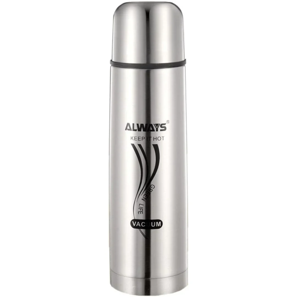 Ανοξείδωτο Παγούρι-Θερμός 500ml Ασημί YF500A