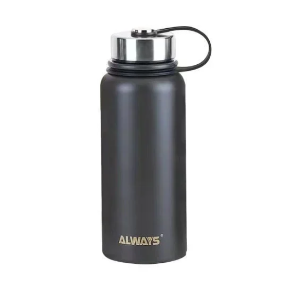 Ανοξείδωτο Παγούρι-Θερμός 950ml Γκρι AL61002