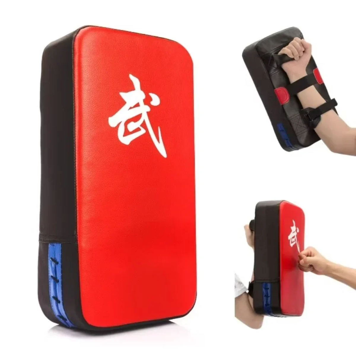 Ασπίδα Πολεμικών Τεχνών Kick Pad PU 38x18x10cm - Μαύρο