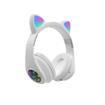 Ασύρματα παιδικά ακουστικά Bluetooth Cat Ear Headphones M2 - λευκό