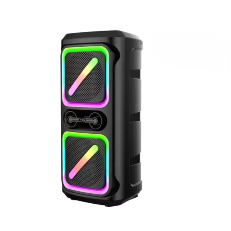 Ασύρματο Φορητό Ηχείο Bluetooth Με 2 Μικρόφωνα CS-8806 Μαύρο